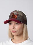 Бейсболка GOORIN BROTHERS арт. 101-2698 (болотный / бордовый)